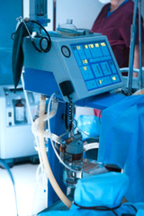 Special medical equipment in modern hospital