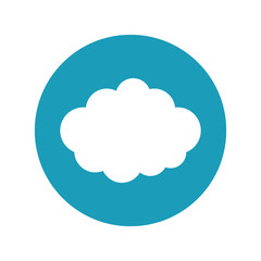 travel cloud weather blue circle concept vector illustration eps 10