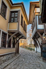 Fototapeta premium Old town of Plovdiv in Bulgaria