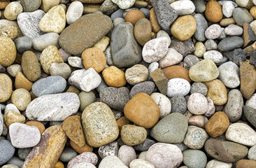 Fototapeta na wymiar Pebbles - background / pattern