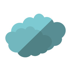 travel cloud weather concept shadow vector illustration eps 10