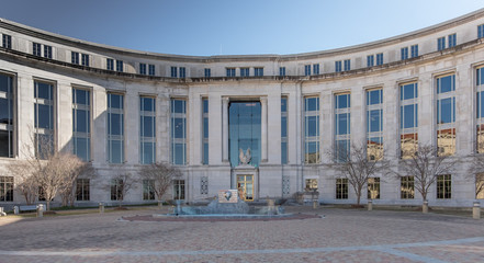 Naklejka premium Federal courthouse in Montgomery, Alabama