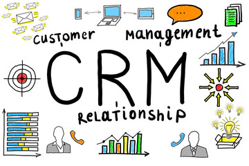 Illustrative Diagram Of Customer Relationship Management