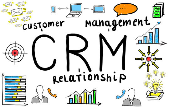 Illustrative Diagram Of Customer Relationship Management