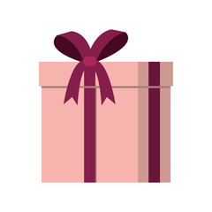 gift box present ribbon vector illustration eps 10