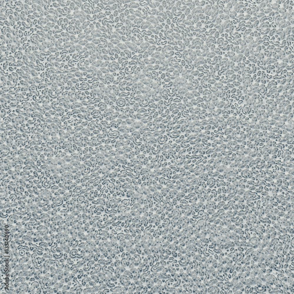 Aufkleber abstract geometry white pattern background. 3d rendering