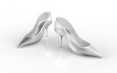 Kobiece buty na obcasach