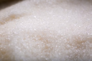 Fototapeta na wymiar Close up of white sugar