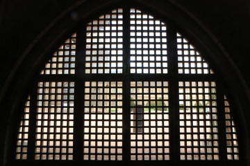 Fototapeta premium Le farinier de l'abbaye. Abbaye de Cluny. Fondée en 909 ou 910. France. / The miller of the abbey. Cluny Abbey. Cluny was founded in 910. France.