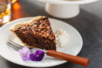 chocolate pecan pie