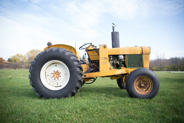 Tractor In Summer