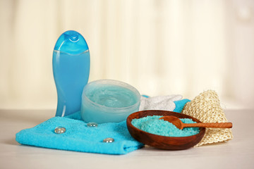 Beautiful spa composition, closeup