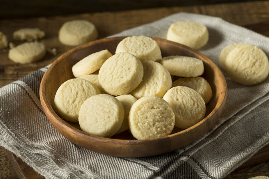 Homemade Sweet Shortbread Cookies