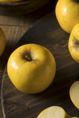 Raw Yellow Organic Opal Apples