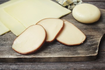 Fototapeta na wymiar Cheese various
