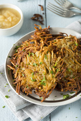 Homemade Traditional Potato Latkes
