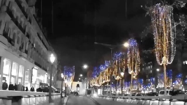 Cinemagraphe Paris la nuit