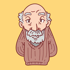 Grand Father cartoon