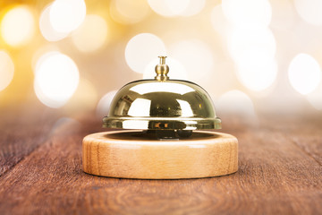 Close-up Of Service Bell