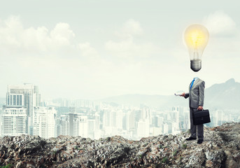 Man of creative ideas