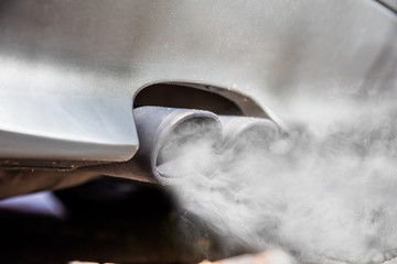 Two Pipe On The Car