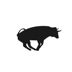 Bull icon - vector illustration