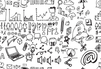 Business doodles