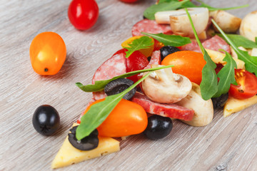 Creative composition of ingredients