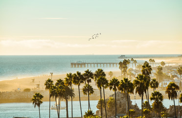 Newport Beach at Sunset 