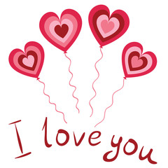 big heart valentines day balloon