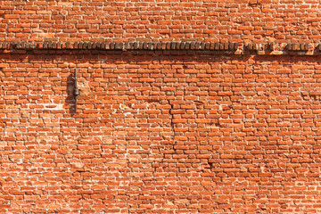 Old factory brick wall