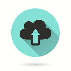 Upload - vector icon.