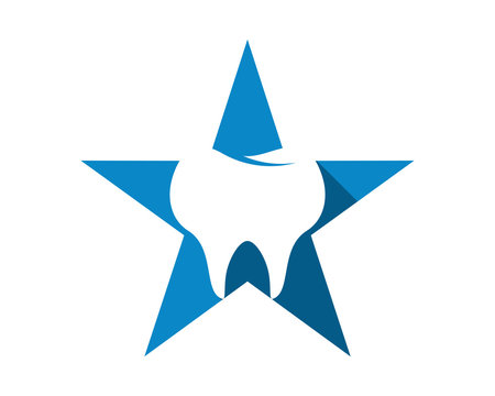 star dental tooth icon