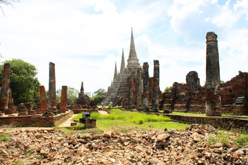 Obraz premium Ayutthaya Historical Park, Thailand
