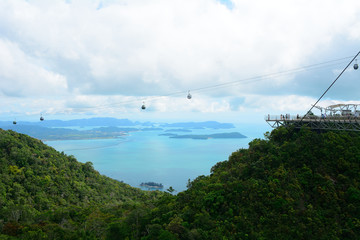 Cable car, Langkawi, Malaysia