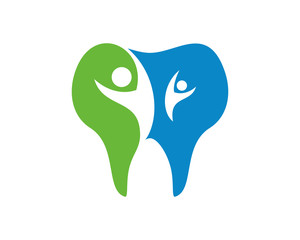 figure tooth silhouette icon