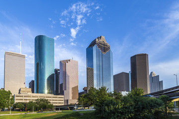 Fototapeta premium cityscape of Houston