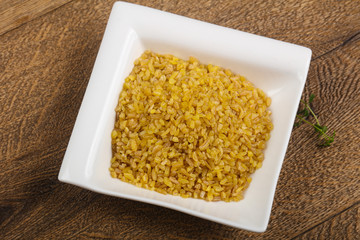 Raw bulgur