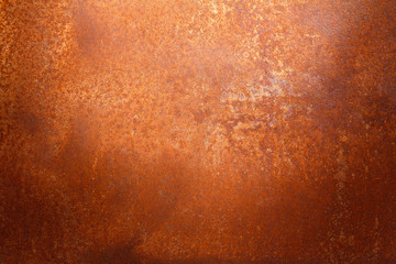 Rusty metal texture, rusty metal background for design with copy space for text or image. Rusty metal is caused by moisture in the air.