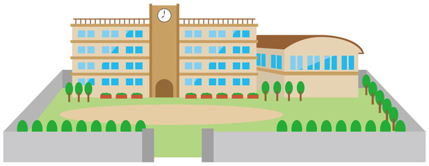 学校のイメージイラスト