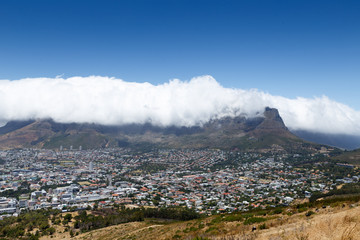 The View of Table Mountain at  Signal Hill