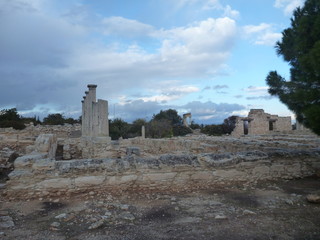 ancient greek excavation site kourion