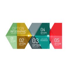 Business infographic design template