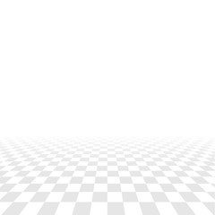 abstract checker background in perspective