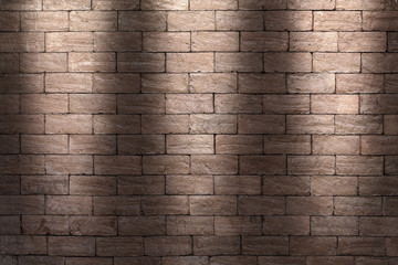 Brick wall texture, brick wall background for interior or exterior design with copy space for text or image.