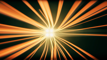 Obraz premium glittering stars with sparkling trail abstract background