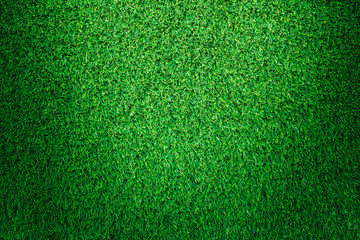 Green grass texture, grass background for design. Top view of artificial green grass for golf...