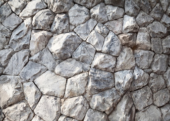 White rocks wall pattern textured background