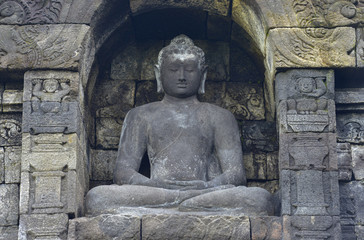 Borobudur, Yogyakarta, Java, Indonesia