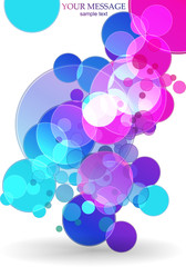 Abstract Colorful Background. Vector.